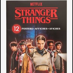 Stranger Things Poster Set 12 Posters Netflix Hawkins Vecna Eleven New